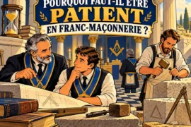 POURQUOI FAUT-IL ÊTRE PATIENT EN FRANC-MAÇONNERIE ?