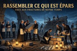 RASSEMBLER CE QUI EST ÉPARS : L’URGENCE MAÇONNIQUE FACE AUX FRACTURES DE NOTRE TEMPS
