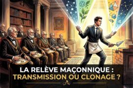 BILLET D&rsquo;HUMEUR : LA RELÈVE MAÇONNIQUE, TRANSMISSION INITIATIQUE OU CLONAGE INSTITUTIONNEL ?