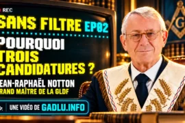 SANS FILTRE EPISODE 02 – GRAND MAITRE DE LA GLDF « POURQUOI NE VOUS ONT-ILS FAIT CONFIANCE QU’À LA TROISIÈME ? »